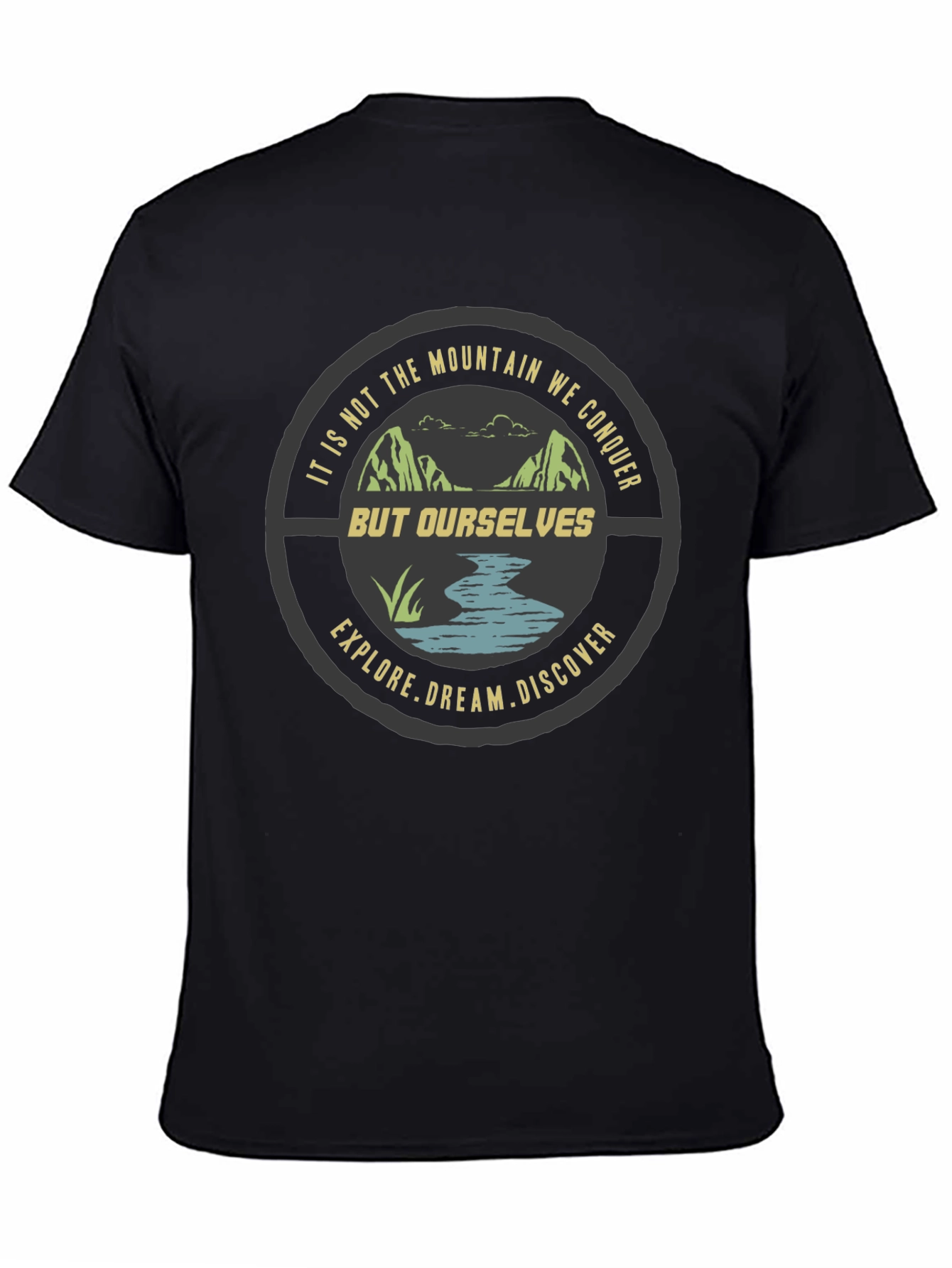 Adventure Graphic T-Shirt - Explore Dream Discover