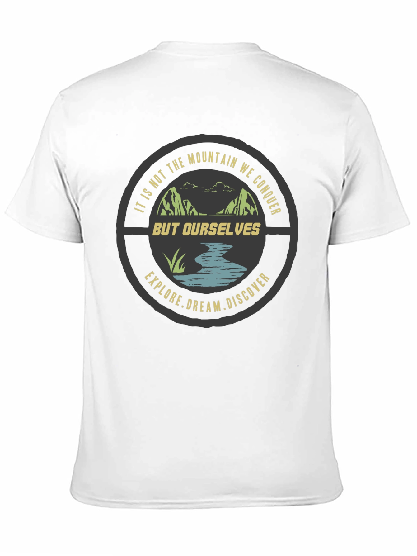 Adventure Graphic T-Shirt - Explore Dream Discover