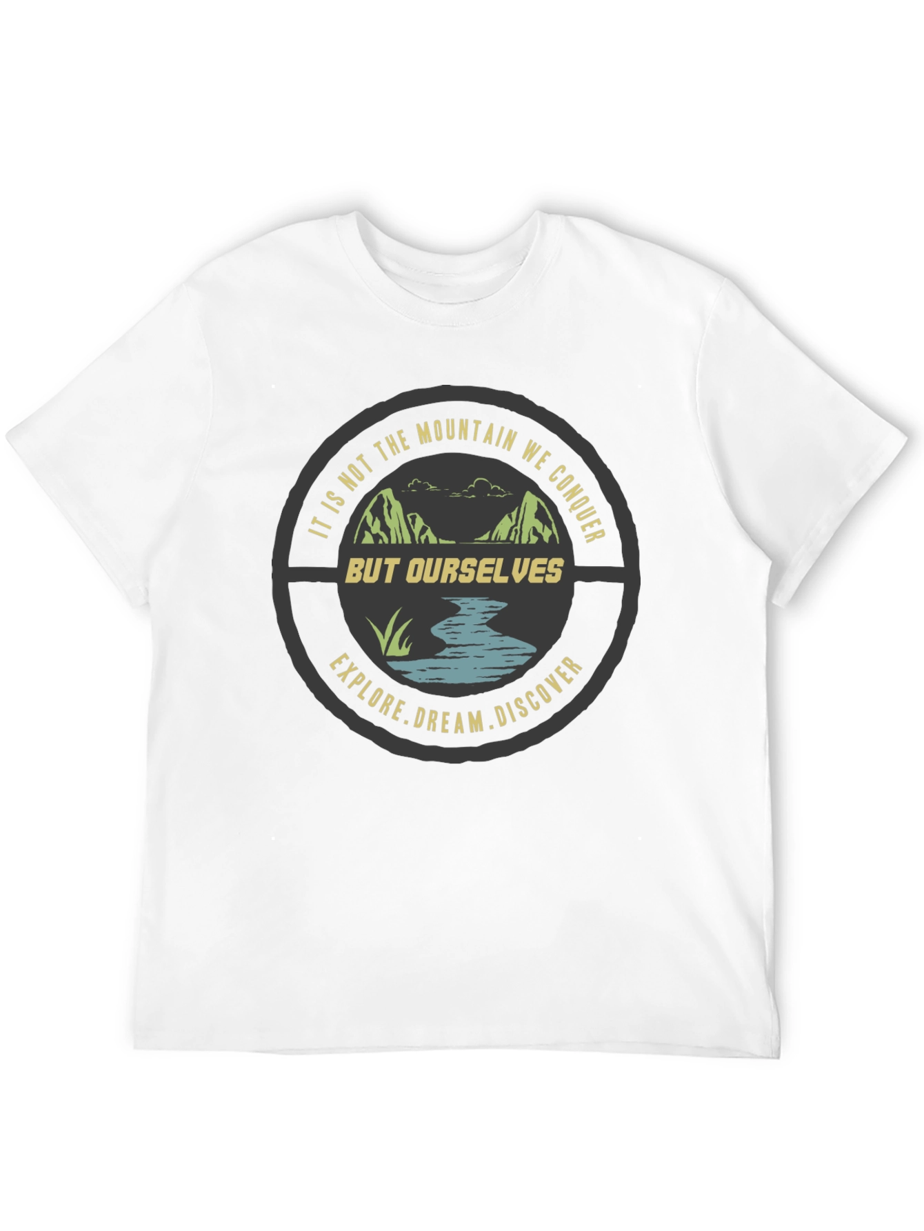 Adventure Graphic T-Shirt - Explore Dream Discover