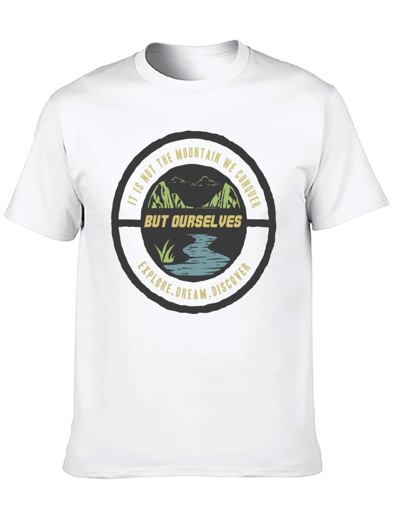 Adventure Graphic T-Shirt - Explore Dream Discover