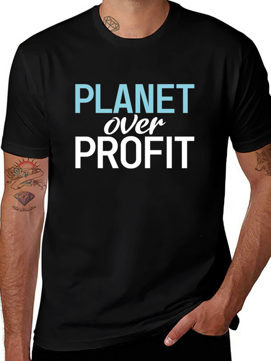 Planet Over Profit Graphic T-Shirt