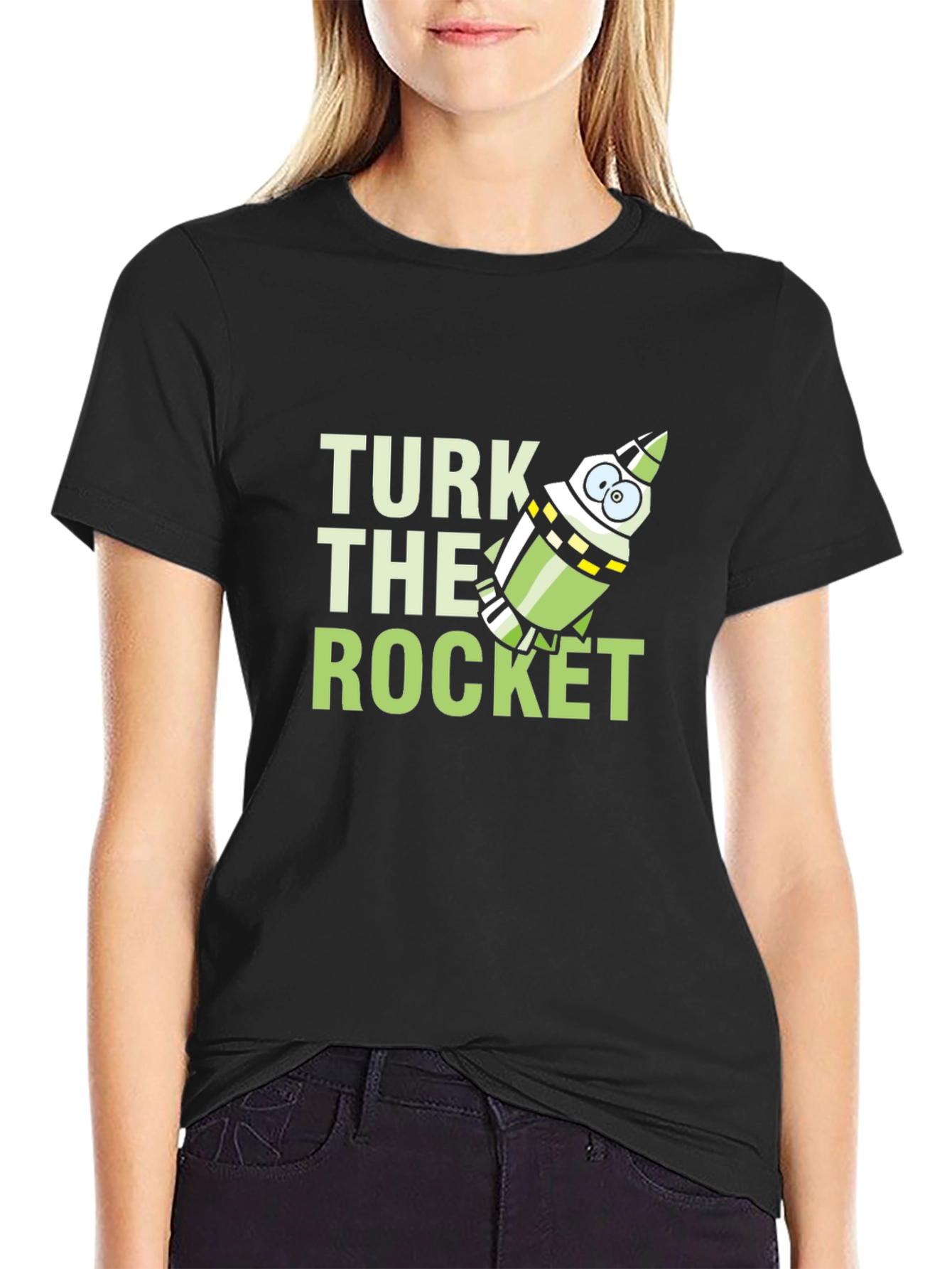 Turk the Rocket Graphic T-Shirt