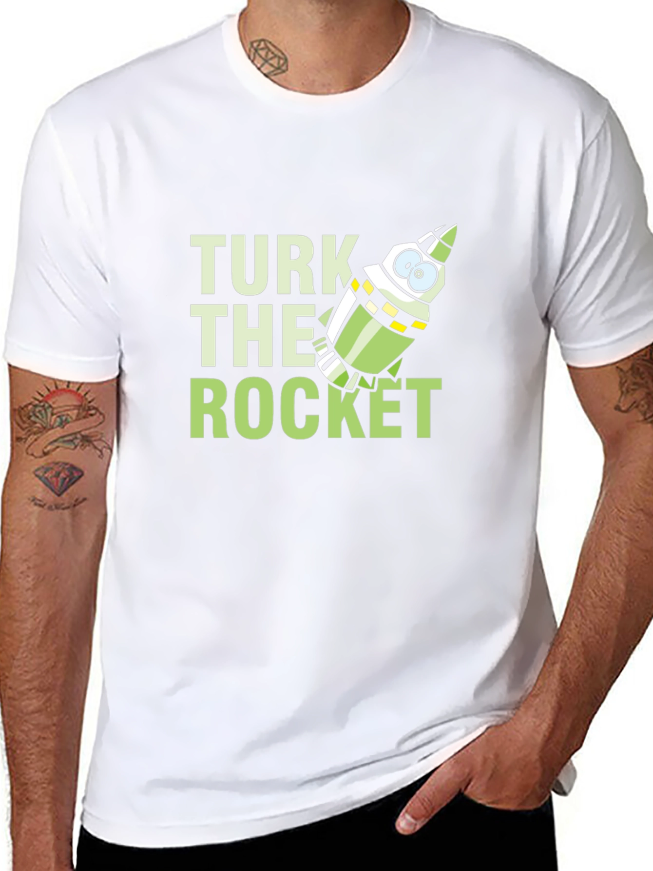 Turk the Rocket Graphic T-Shirt
