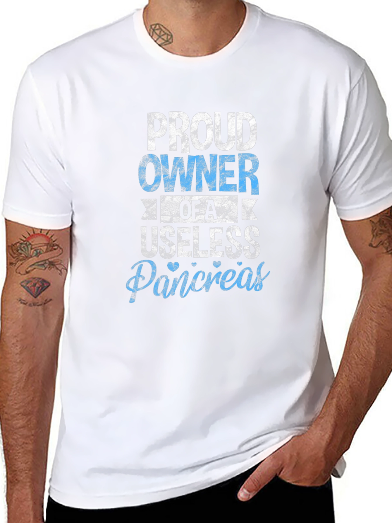 Proud Owner of a Useless Pancreas Graphic Tee