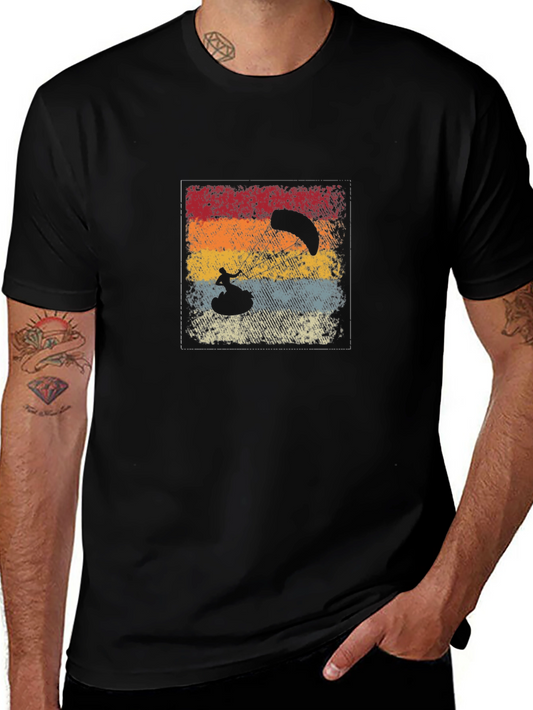 Vintage Kitesurfing T-Shirt - Retro Design