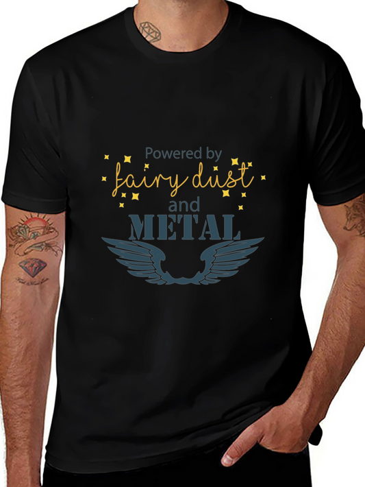 Fairy Dust & Metal Black T-Shirt