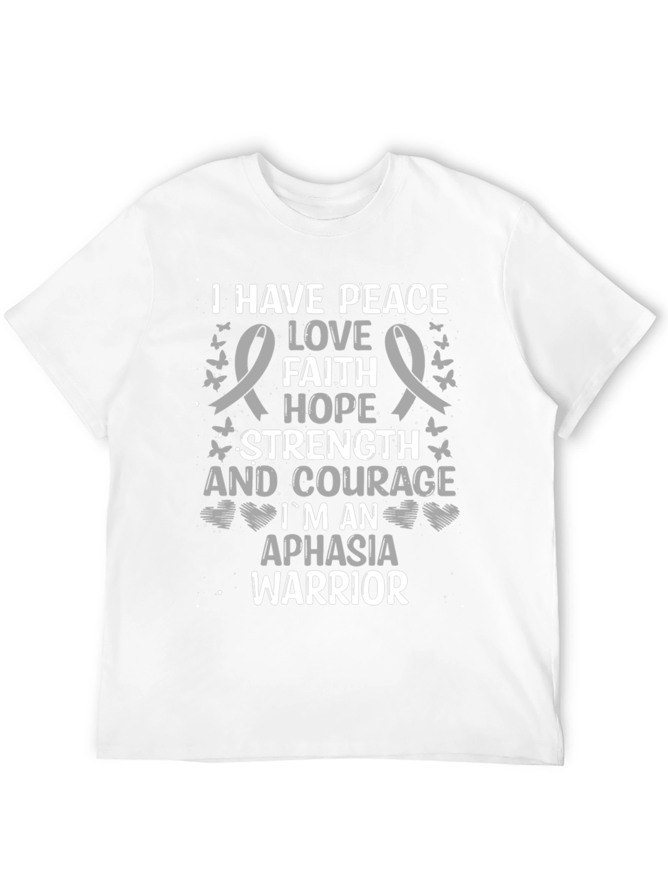 Aphasia Warrior Graphic T-Shirt