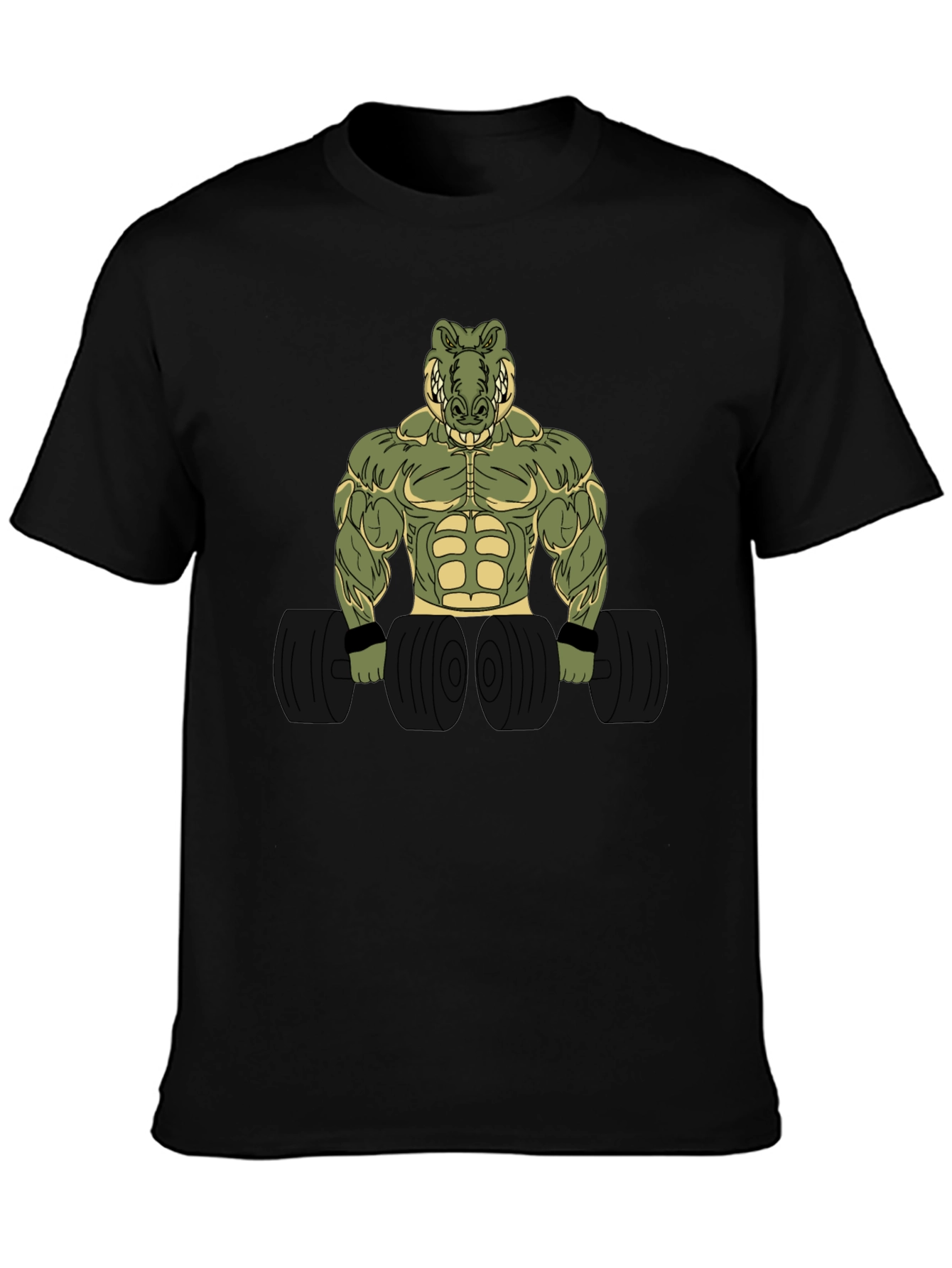 Gator Gym Black T-Shirt
