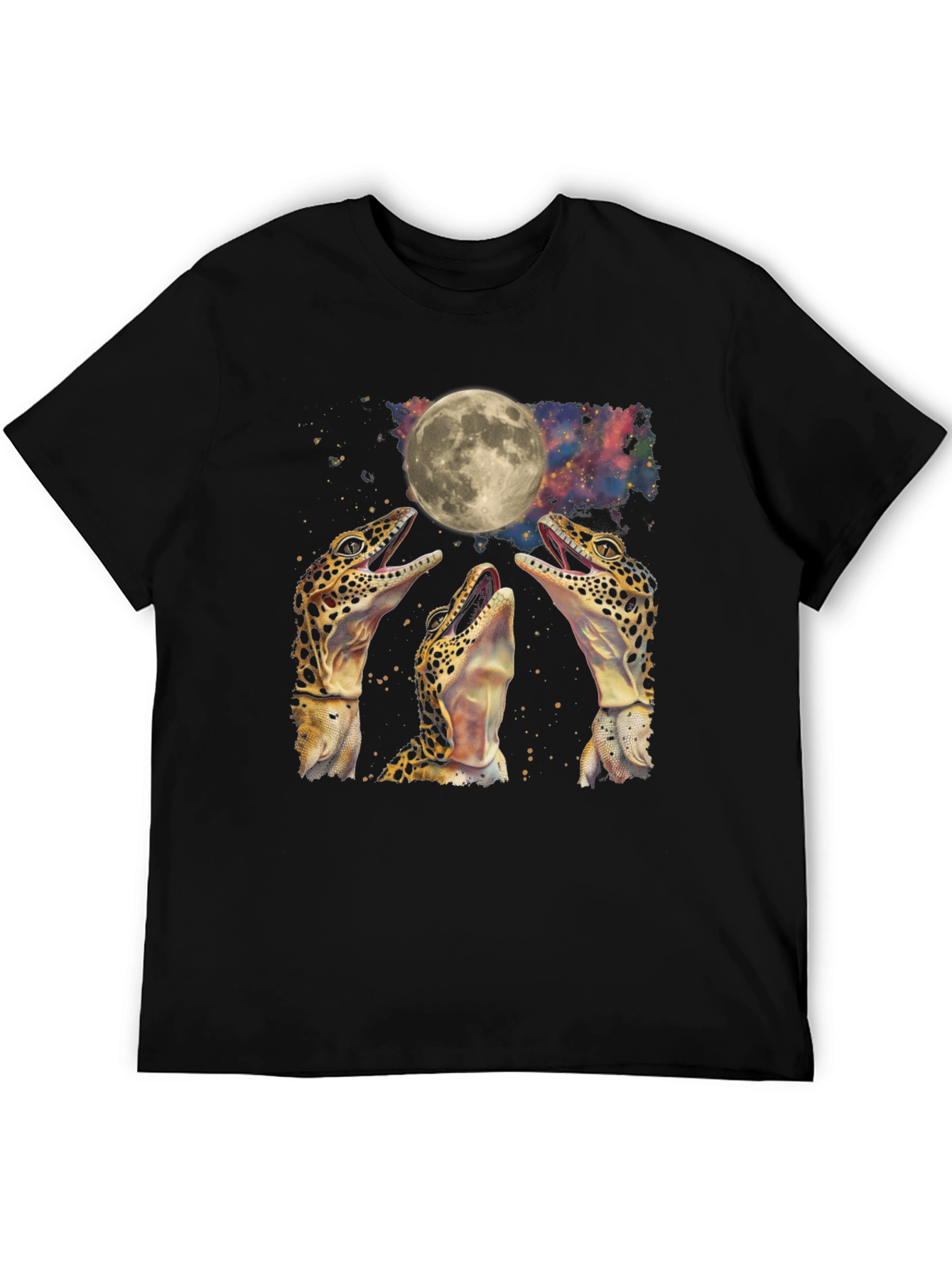 Leopard Gecko Moon Howl T-Shirt