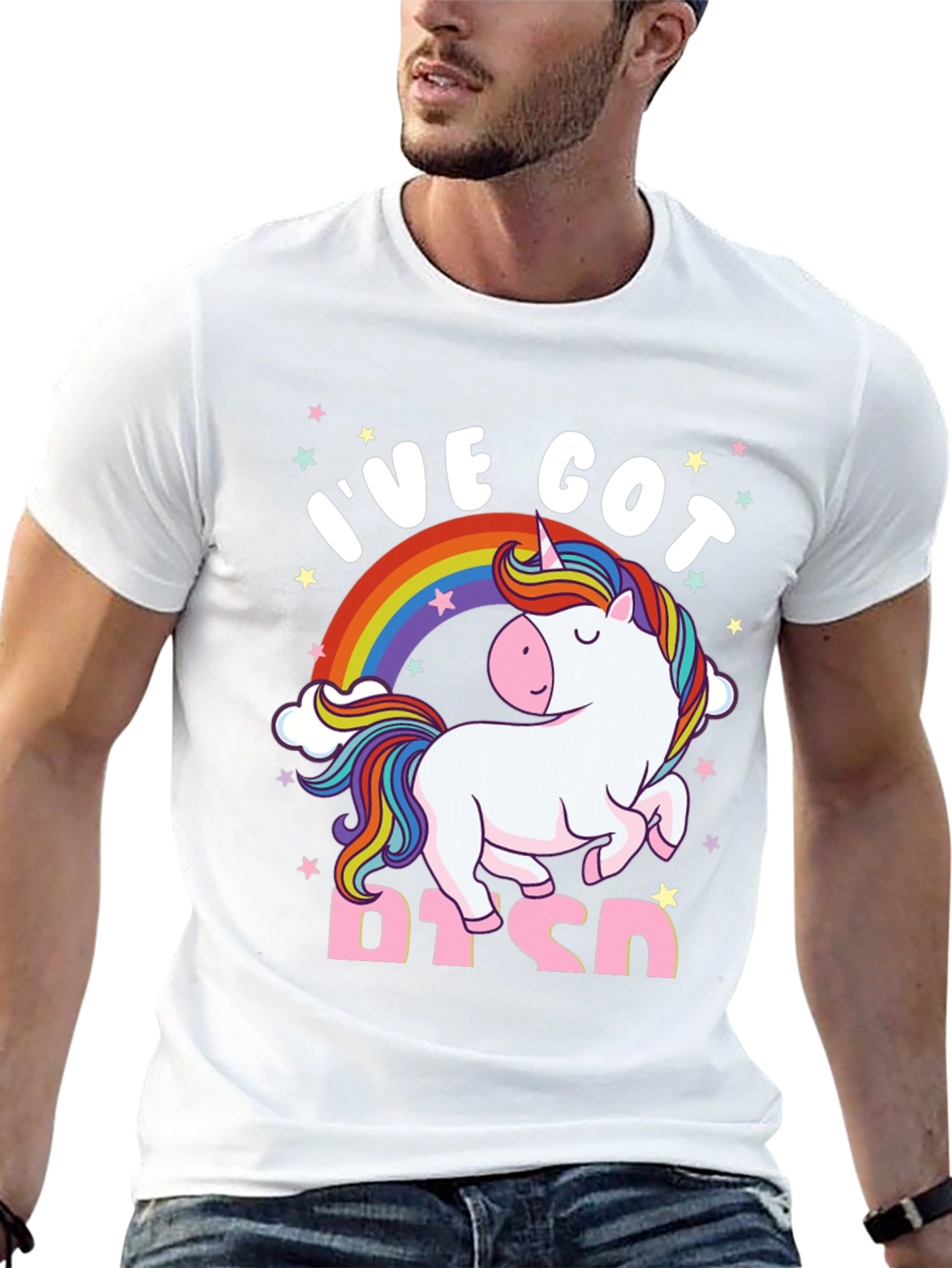 Ive Got PTSD Unicorn Graphic T-Shirt