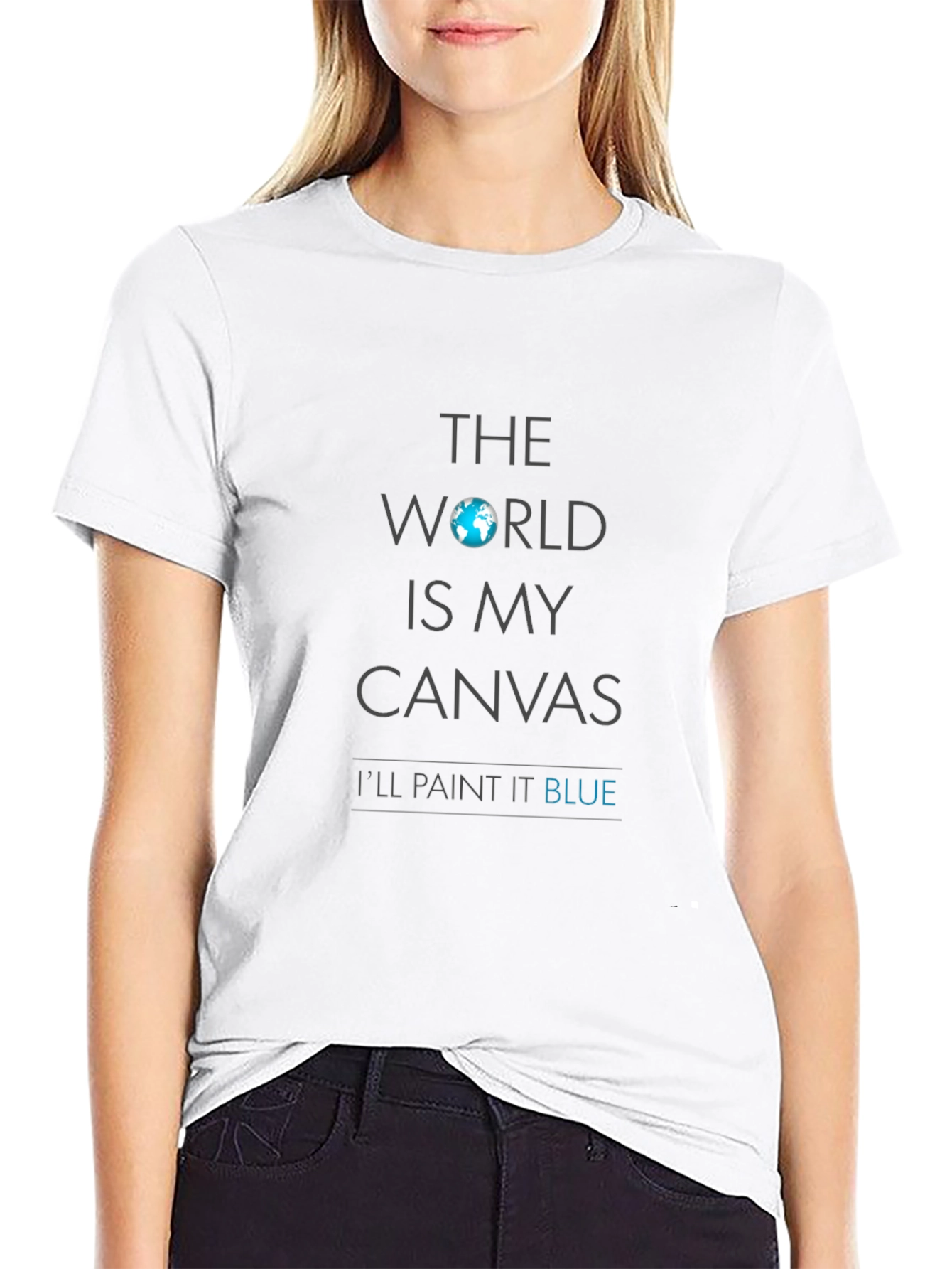 The World Is My Canvas Graphic Tee