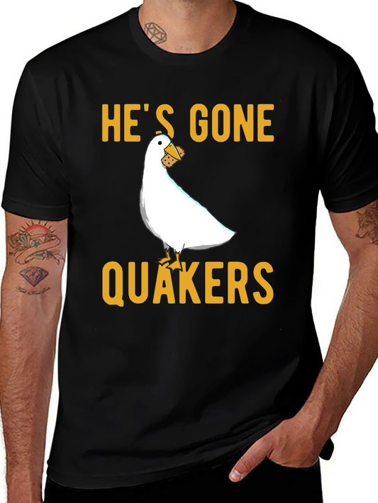 Hes Gone Quakers T-Shirt