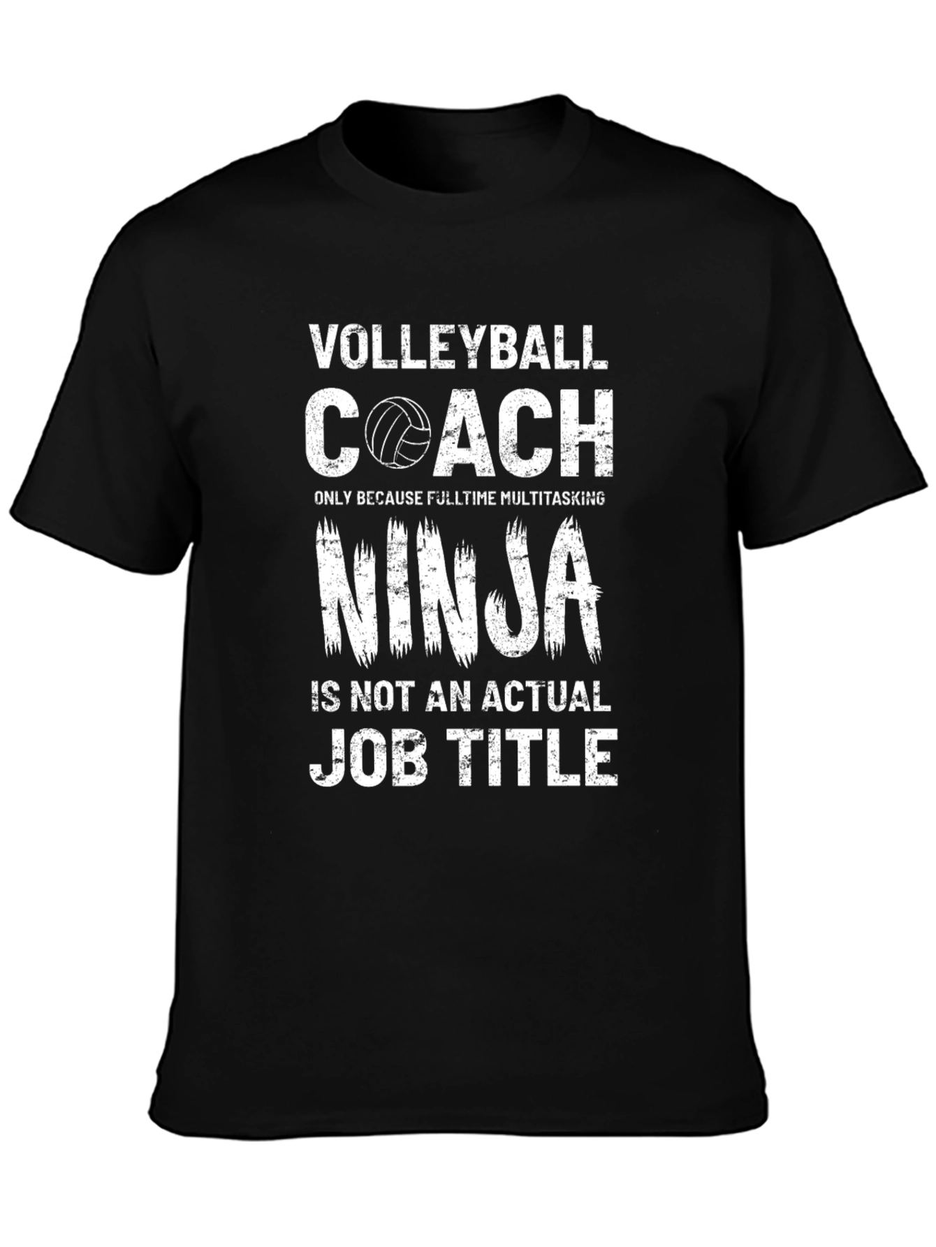 Volleyball Coach Ninja T-Shirt