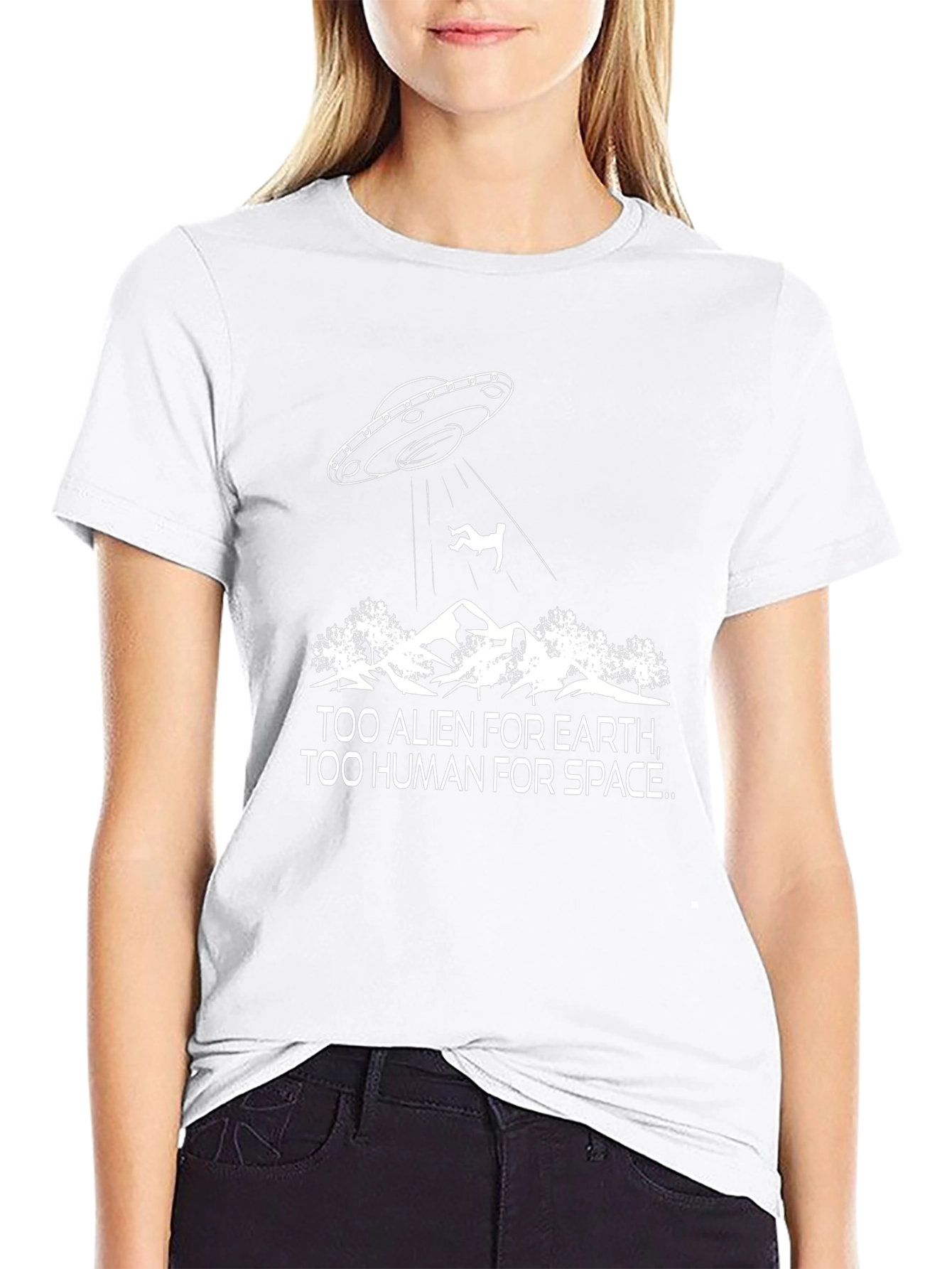 Too Alien Too Human Graphic Tee