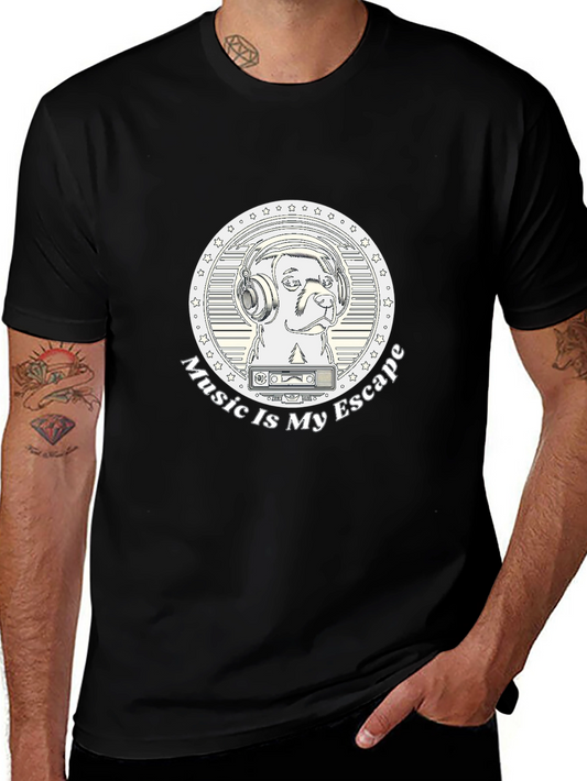 Music is My Escape Graphic Tee