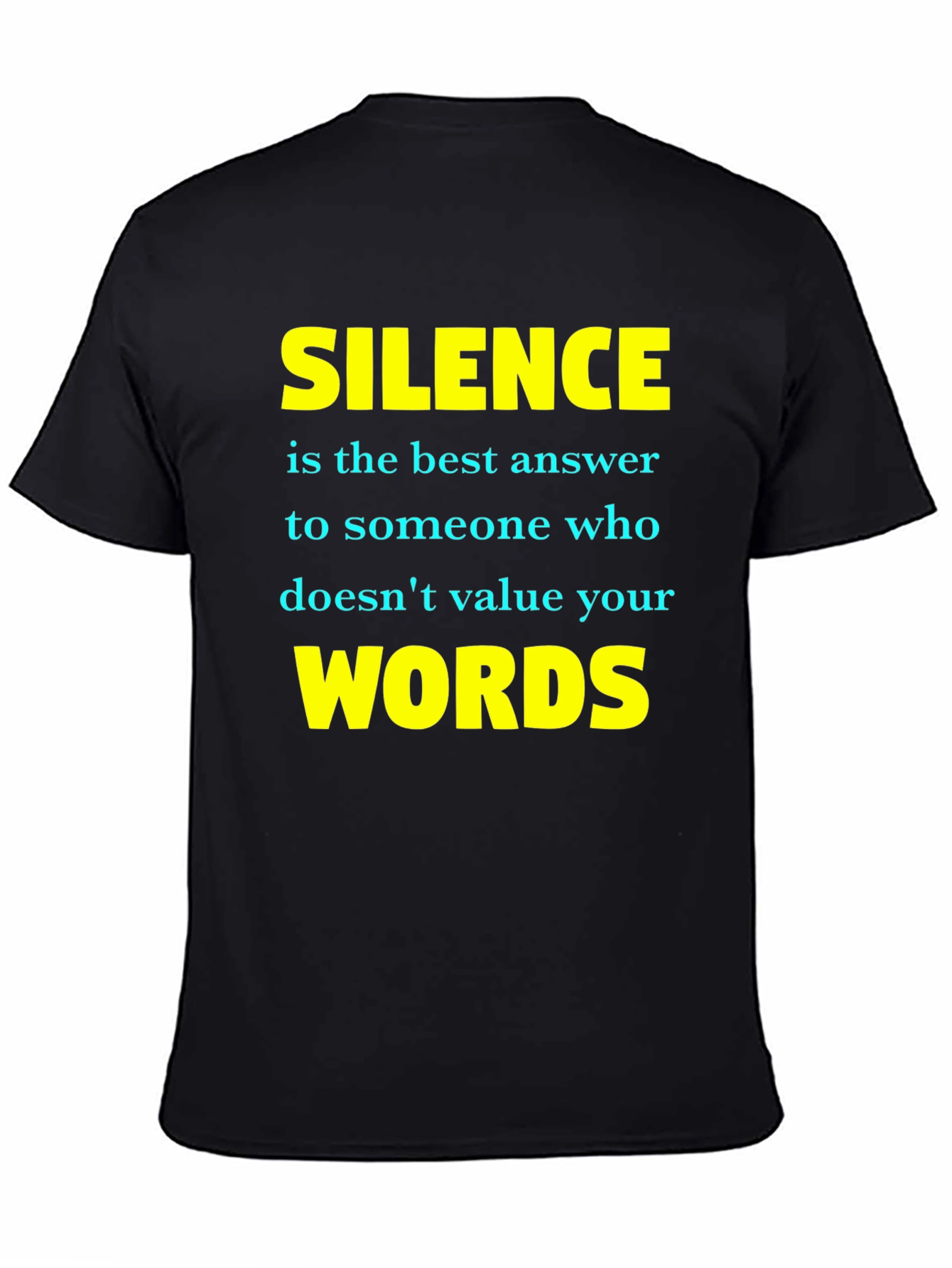 Silence is the Best Answer Graphic Tee