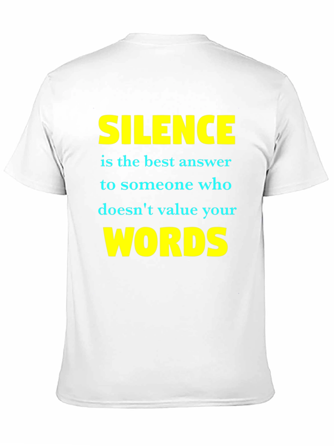 Silence is the Best Answer Graphic Tee