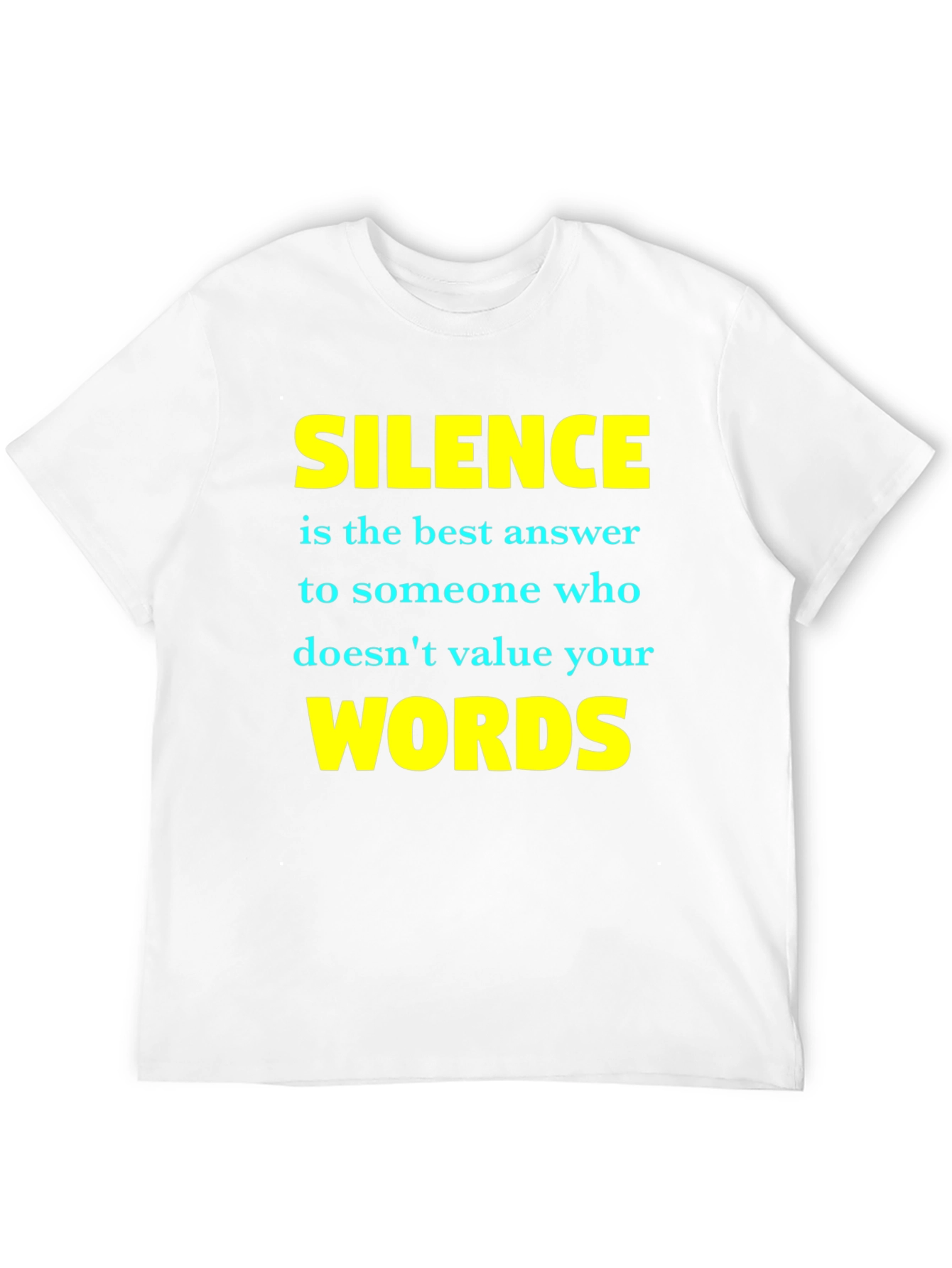 Silence is the Best Answer Graphic Tee