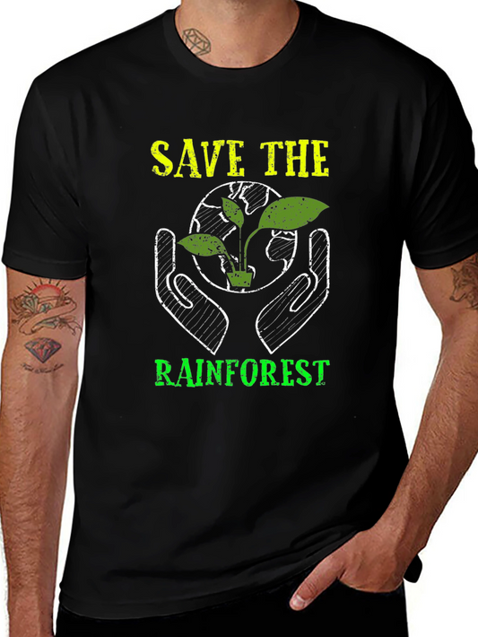 Save the Rainforest Graphic T-Shirt