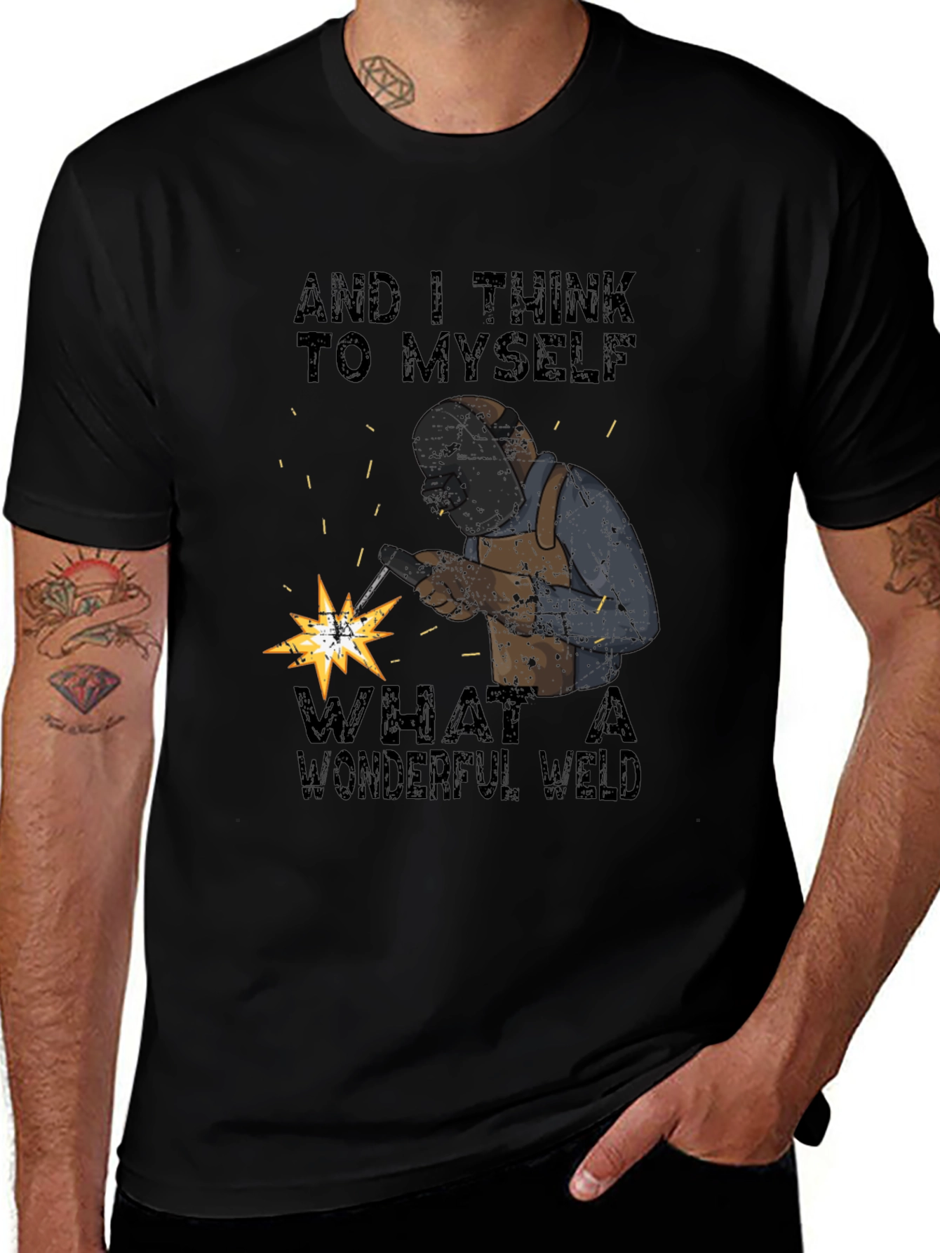 Wonderful Weld T-Shirt: Welder Humor Tee