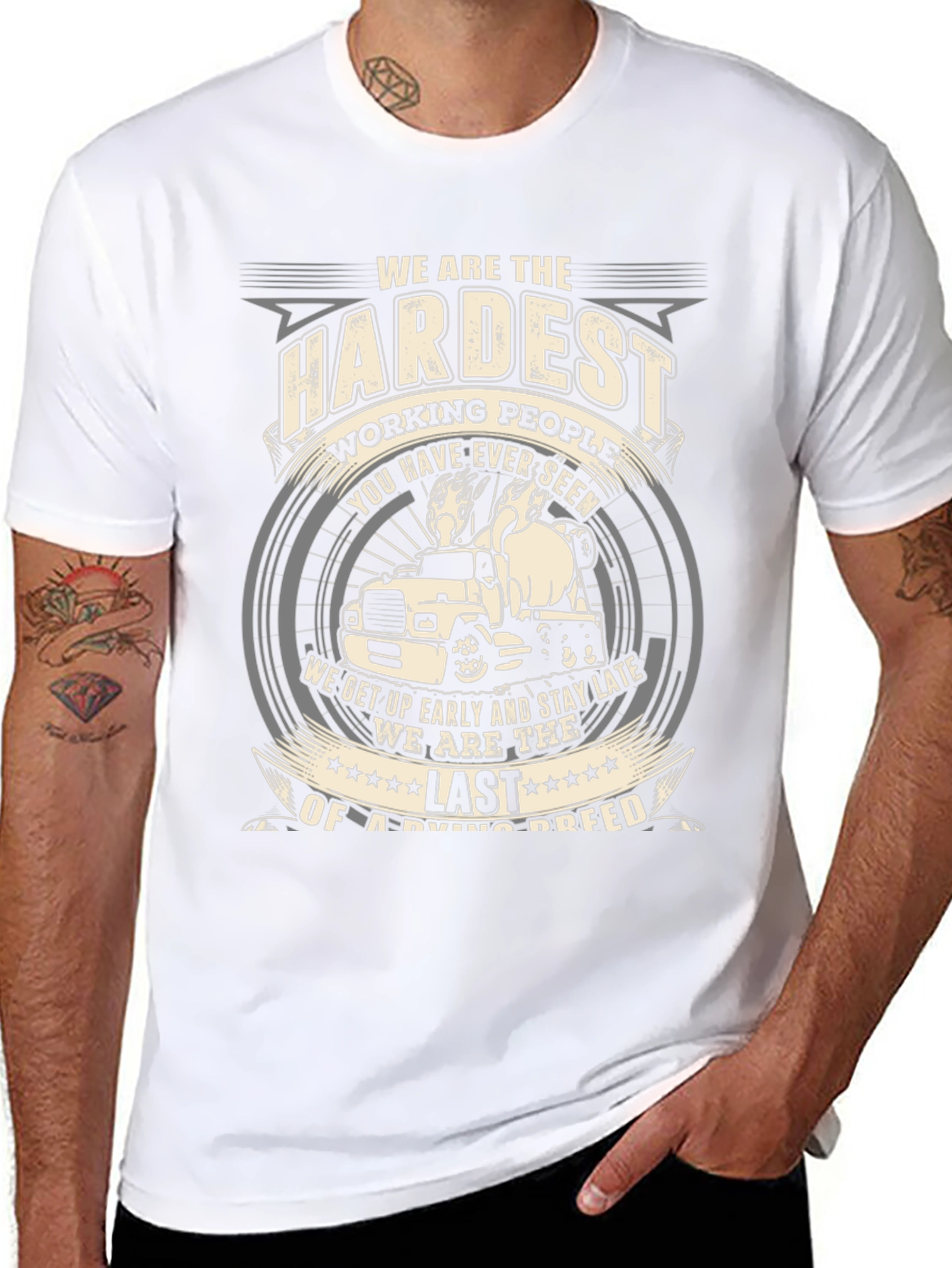 Hardest Working People Graphic Tee