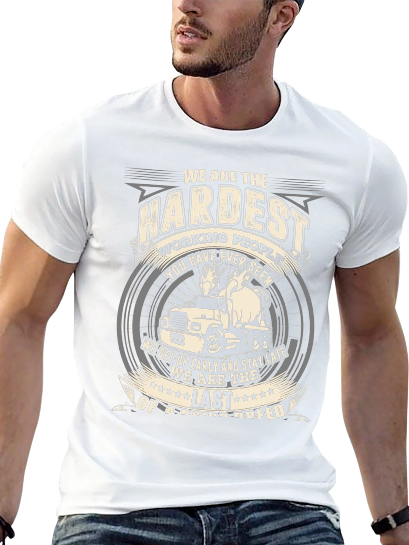 Hardest Working People Graphic Tee