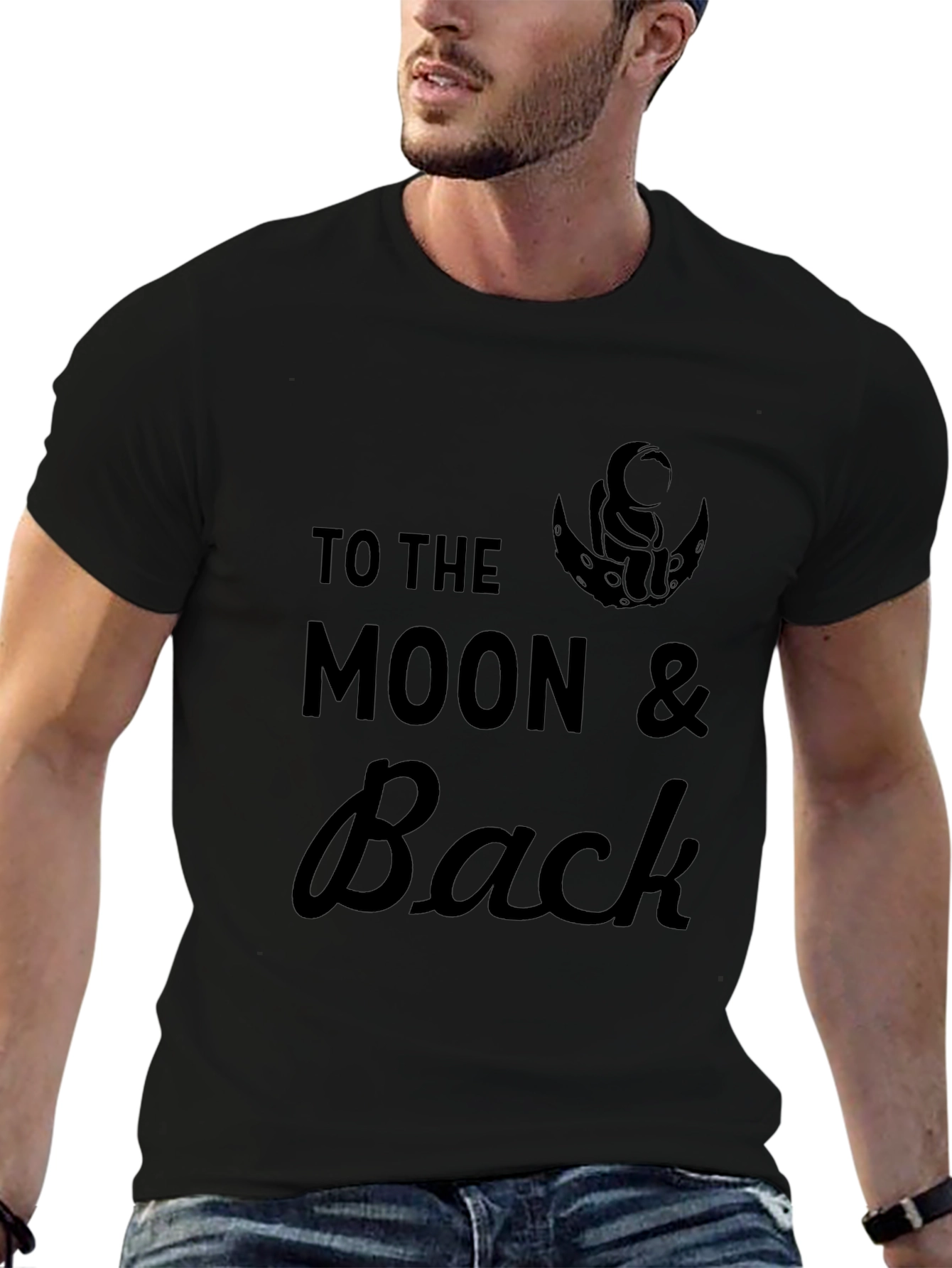 To The Moon & Back Graphic T-Shirt