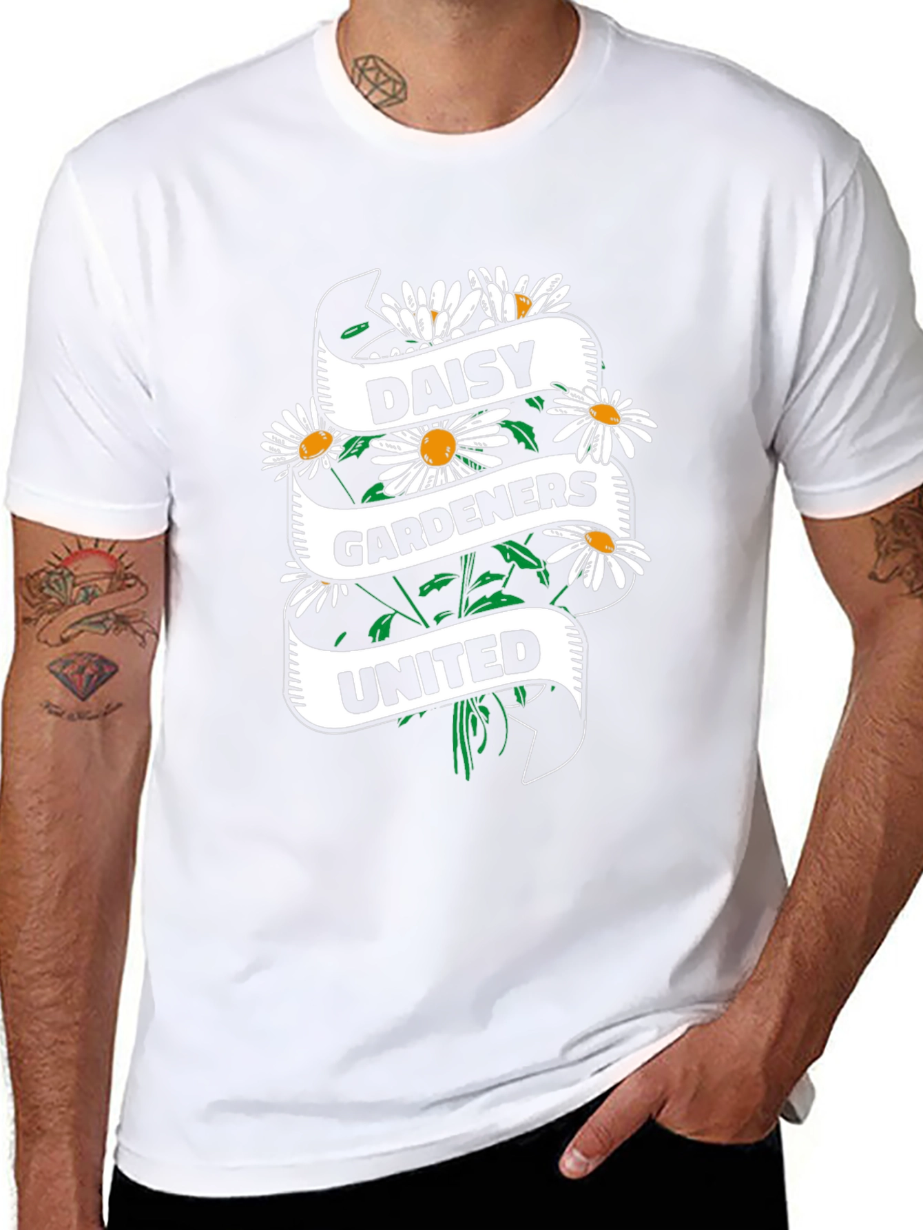 Daisy Gardeners United Black T-Shirt