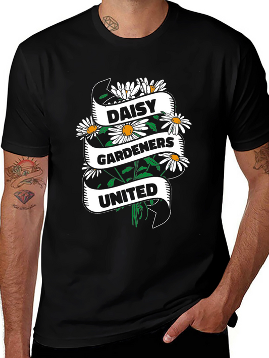 Daisy Gardeners United Black T-Shirt