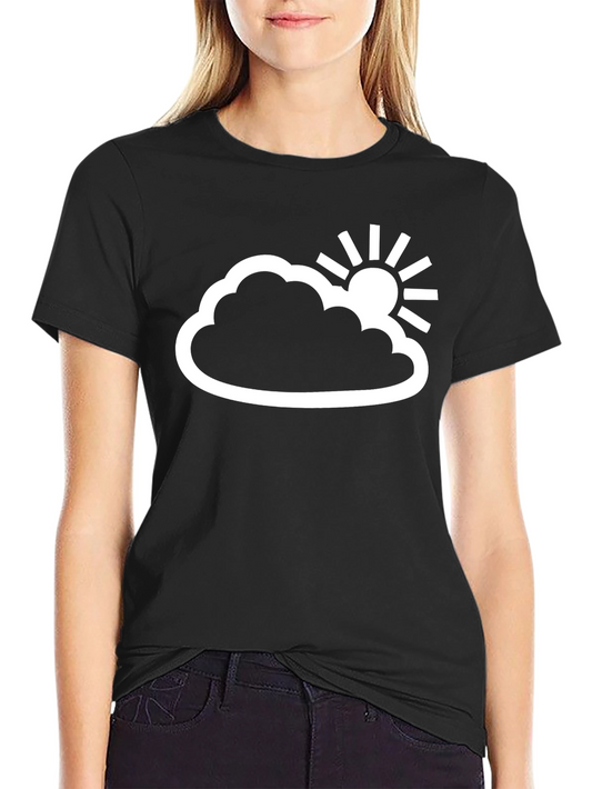Cloud & Sun Graphic Tee - Weather Inspired