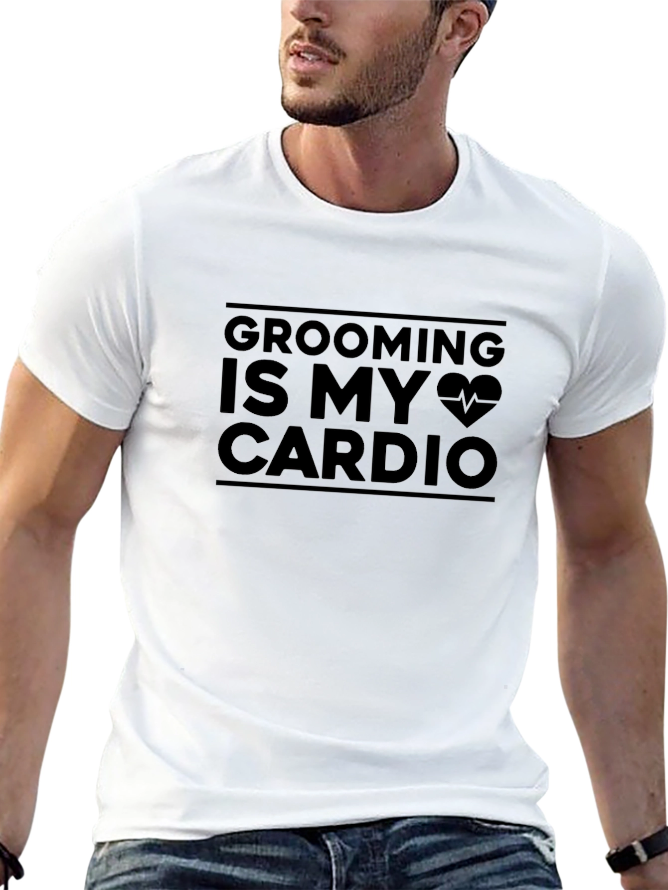Grooming is My Cardio Funny T-Shirt