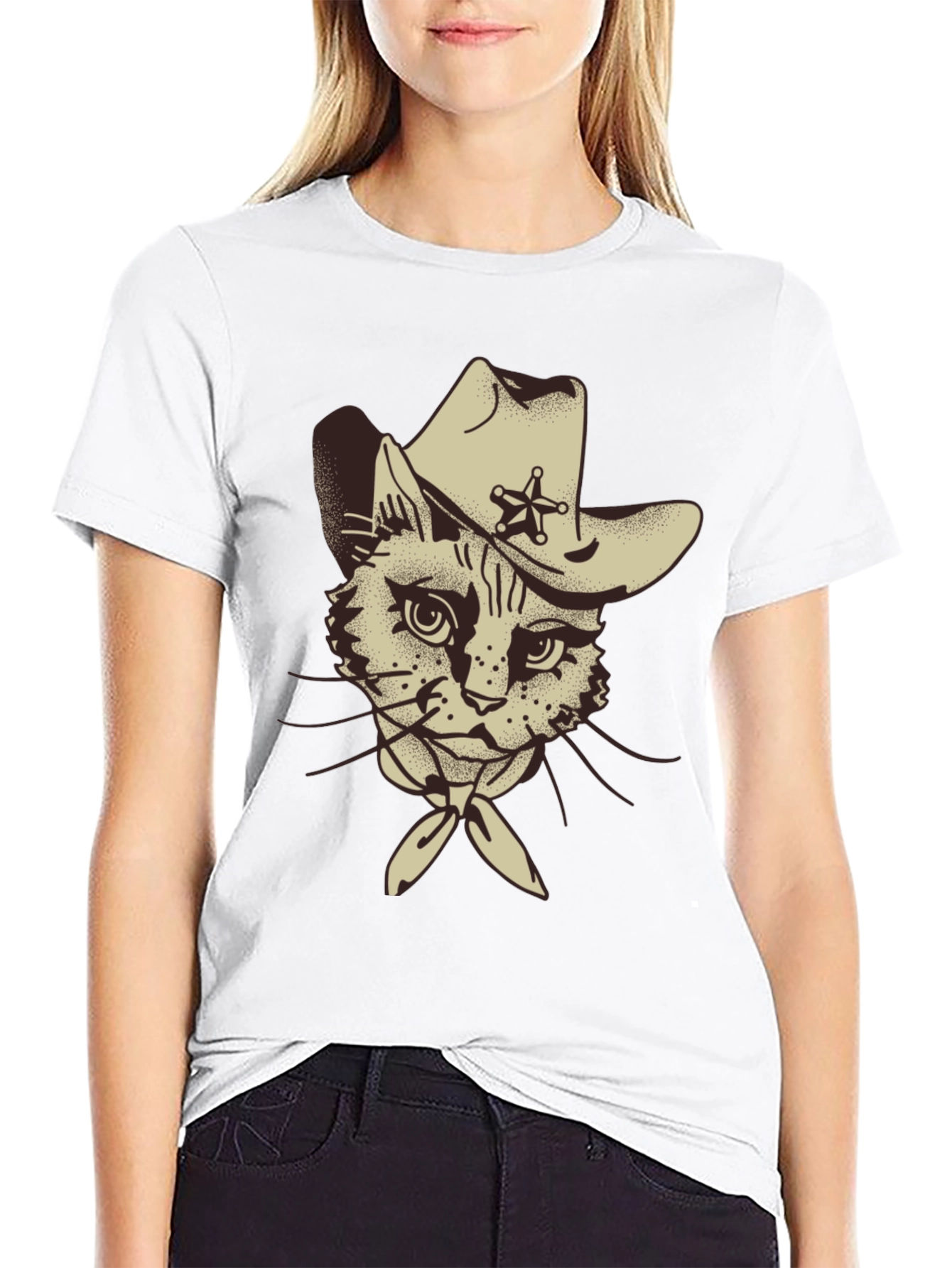 Cool Cat Cowboy T-Shirt