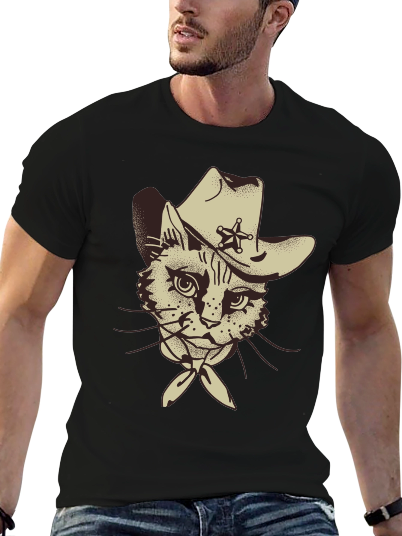 Cool Cat Cowboy T-Shirt