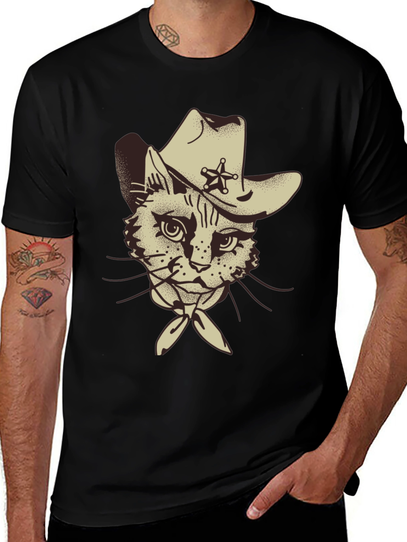 Cool Cat Cowboy T-Shirt