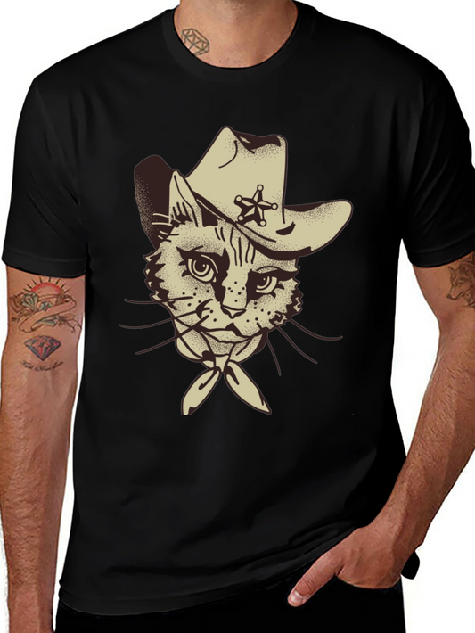 Cool Cat Cowboy T-Shirt