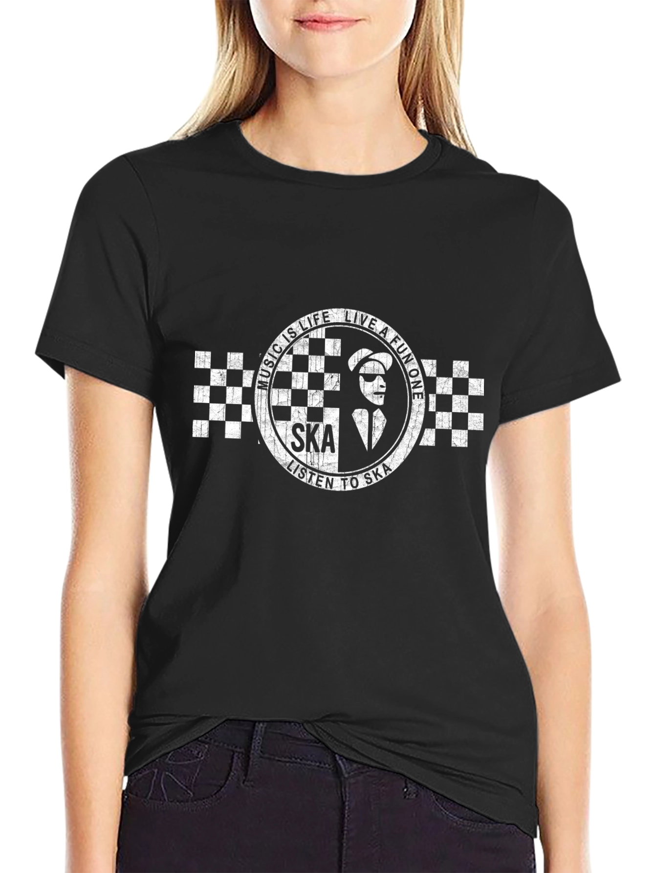 SKA Music T-Shirt - Live A Fun One