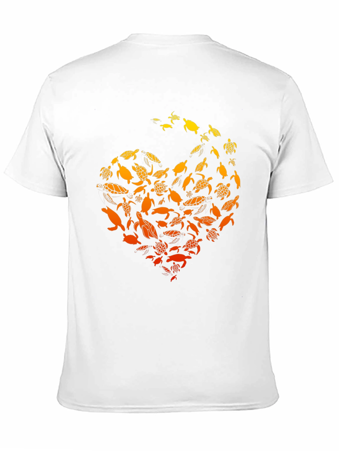 Turtle Love Graphic T-Shirt - Black