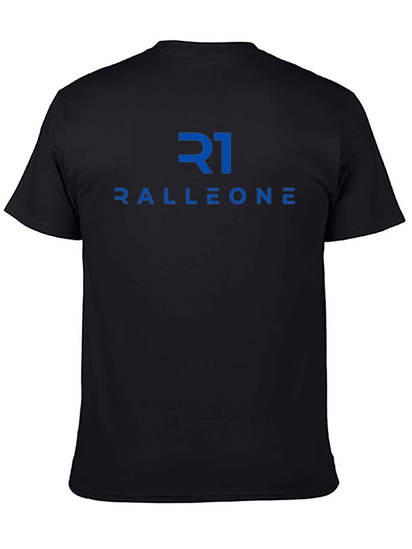 Ralleone Graphic Print Black T-Shirt