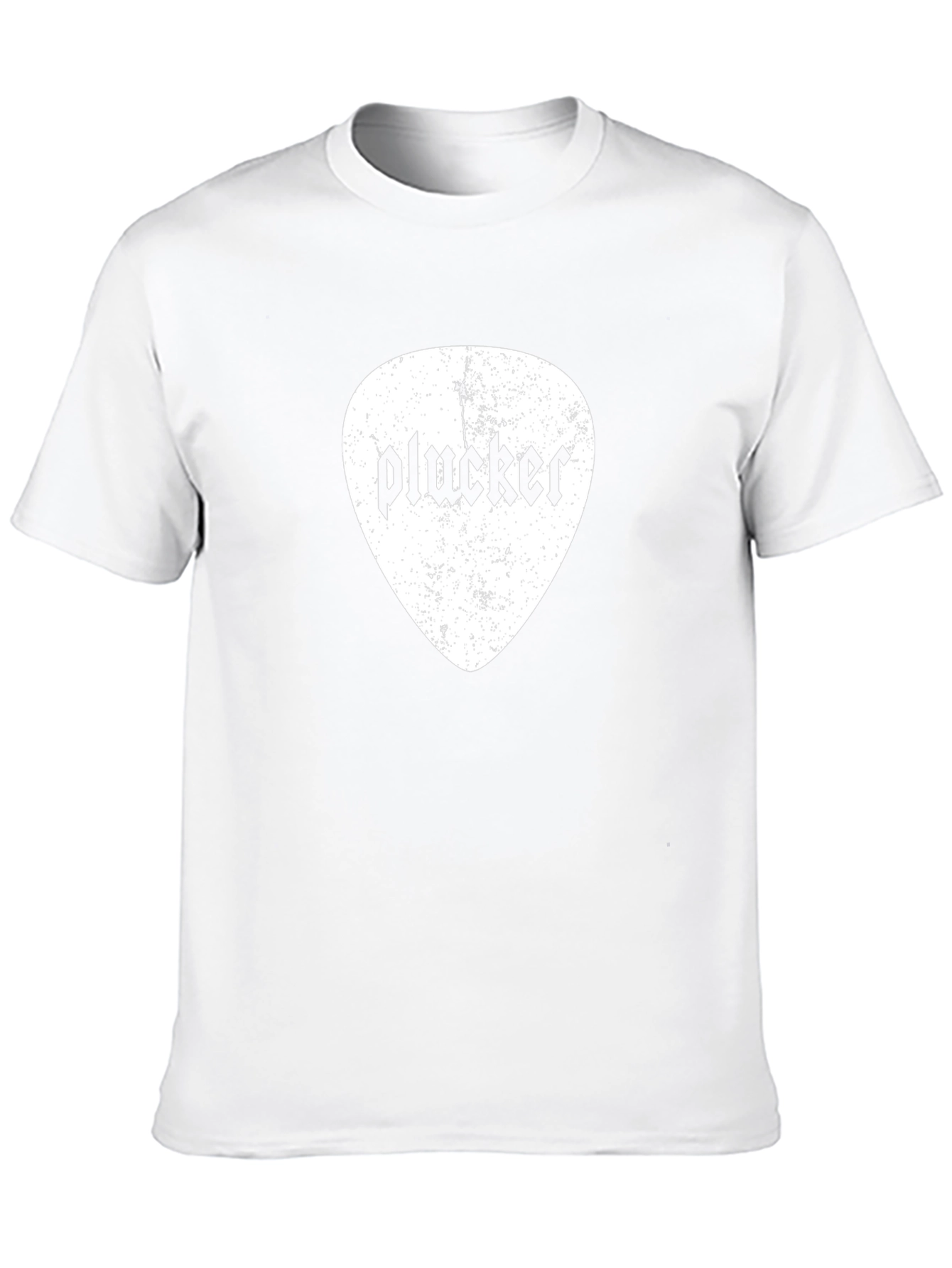 Plucker Guitar Pick Graphic Tee - Black