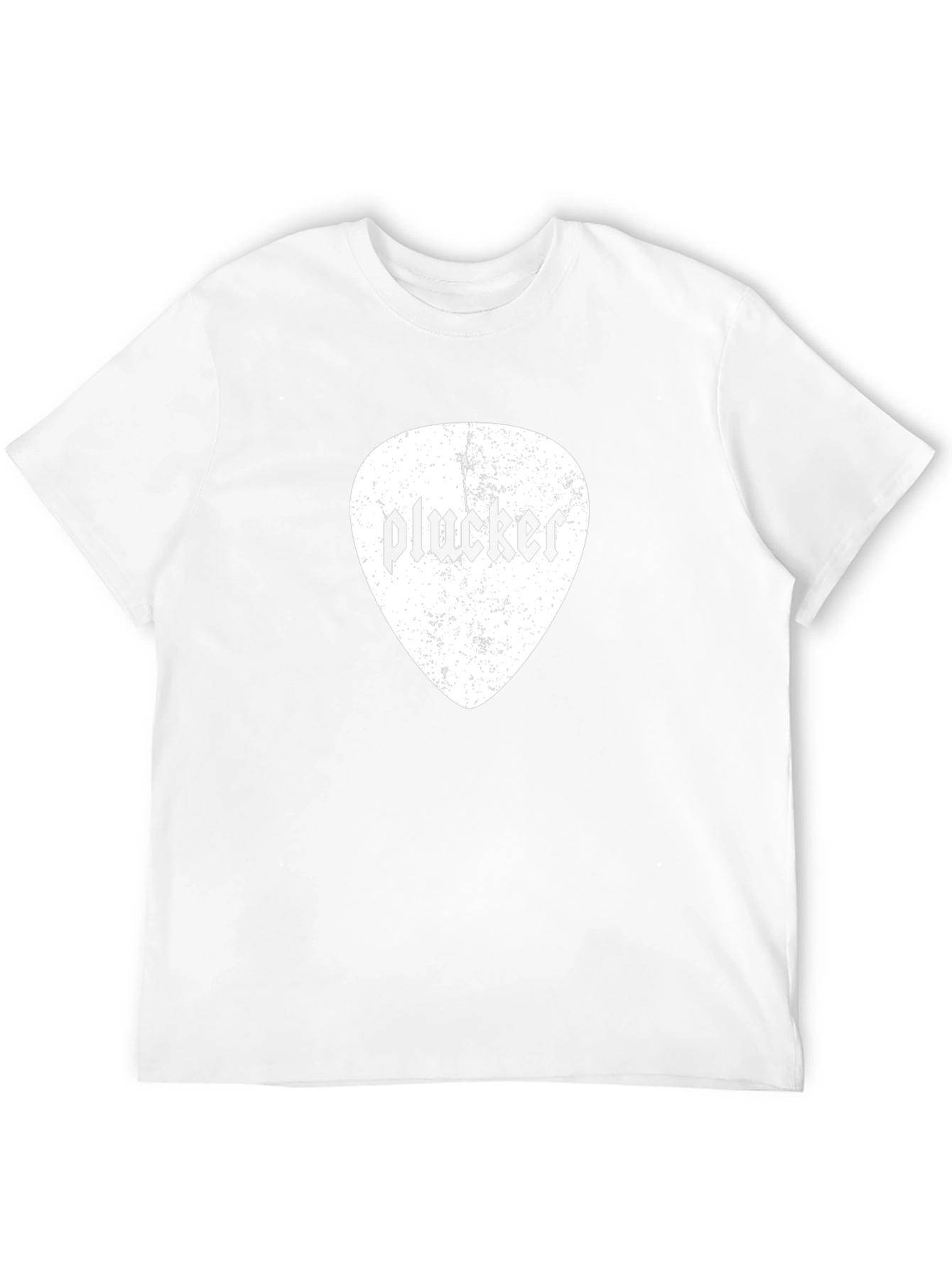 Plucker Guitar Pick Graphic Tee - Black