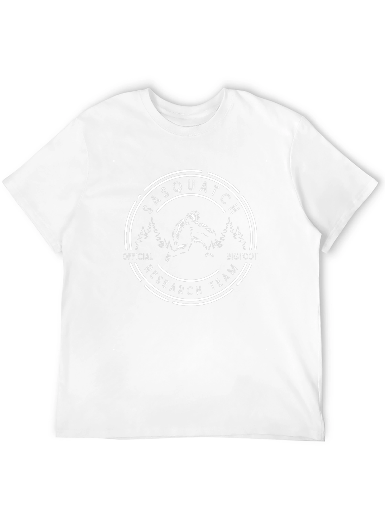 Sasquatch Research Team Black T-Shirt