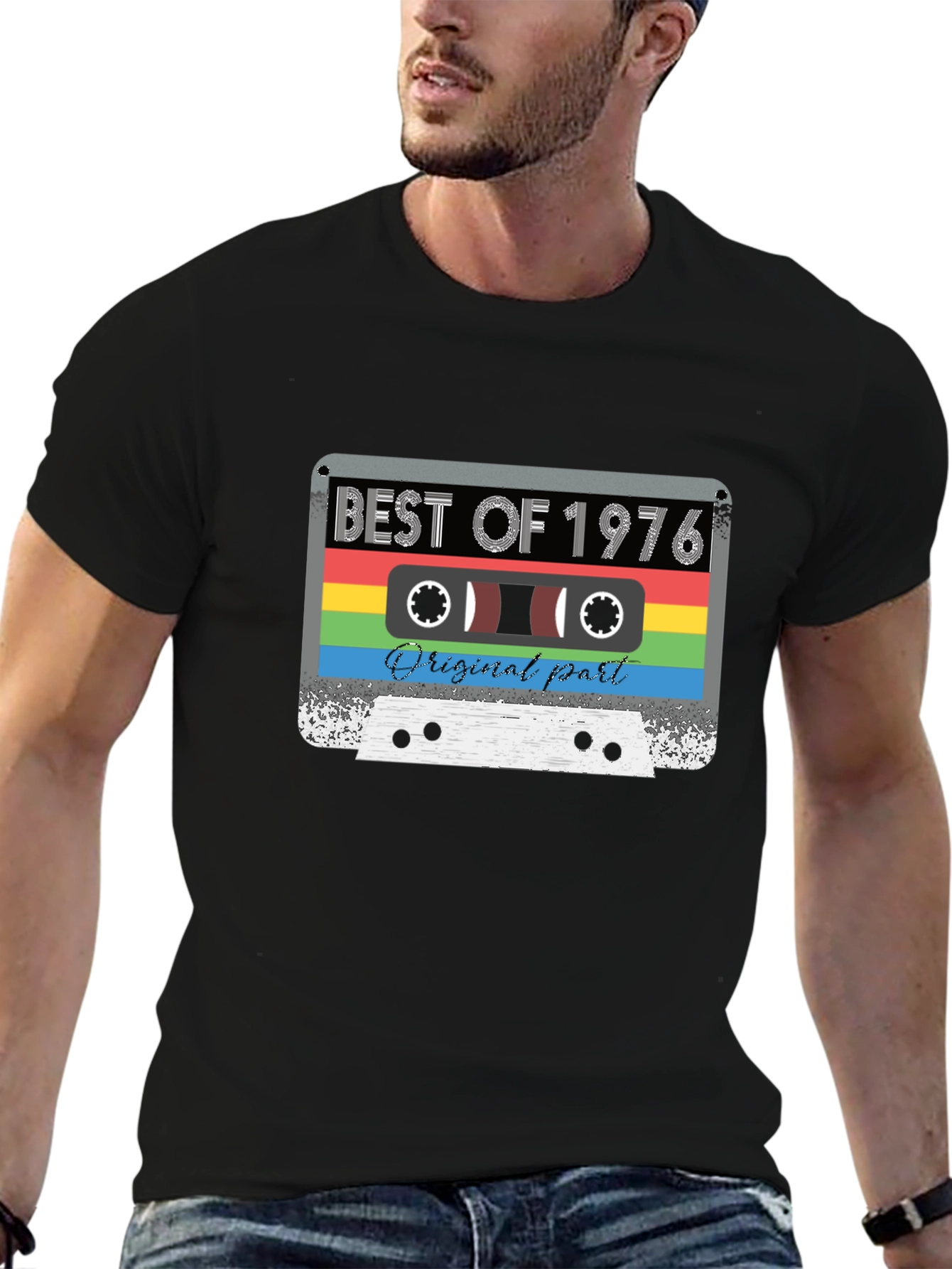 Best of 1976 Cassette Tape Graphic T-Shirt