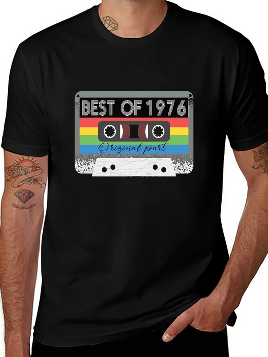 Best of 1976 Cassette Tape Graphic T-Shirt
