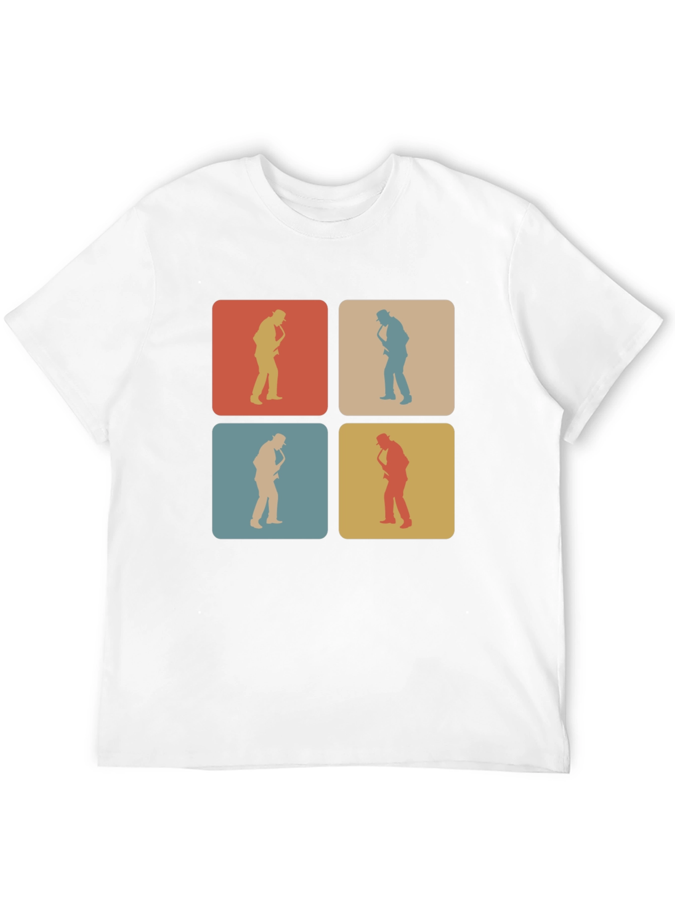 Retro Saxophone Player T-Shirt