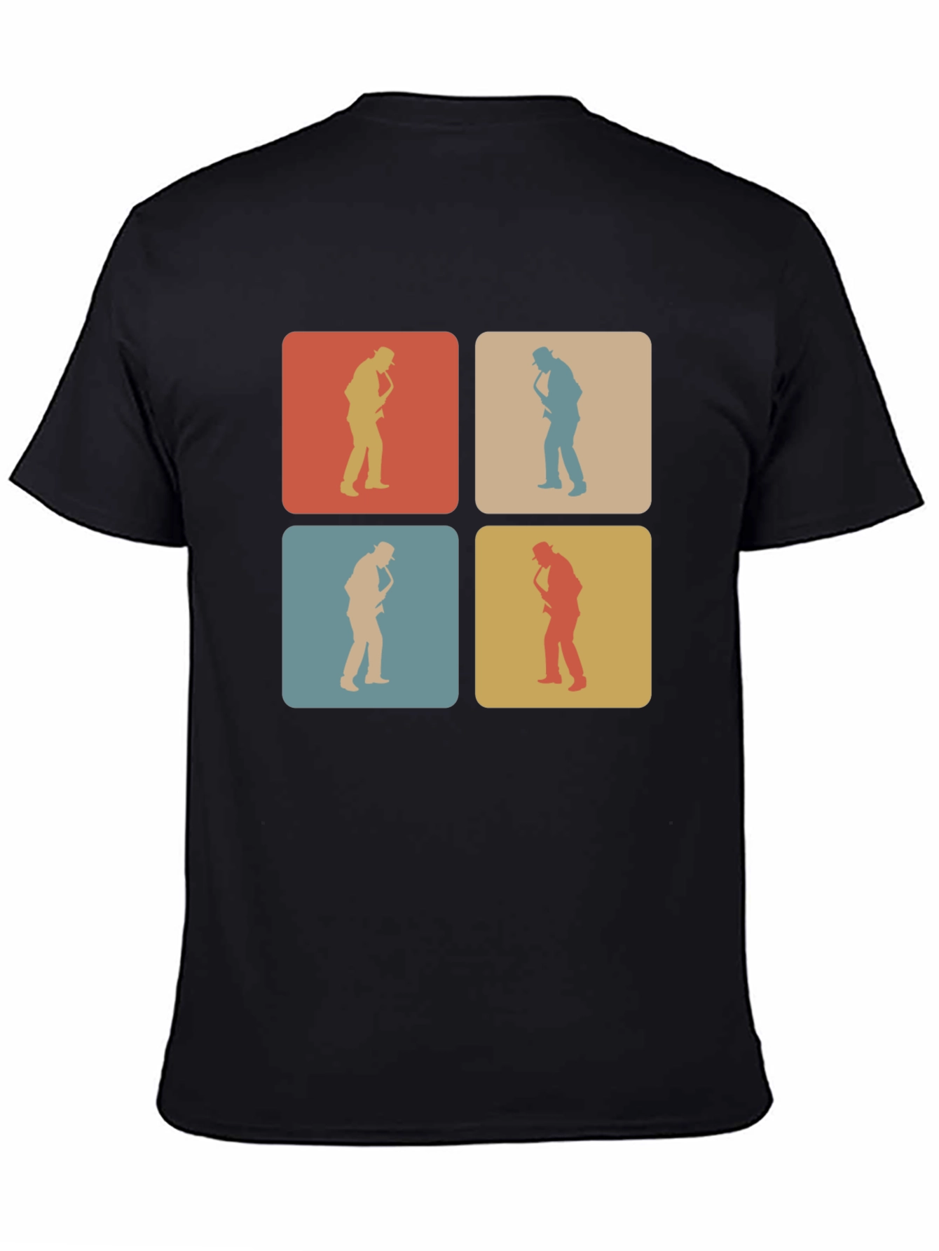 Retro Saxophone Player T-Shirt