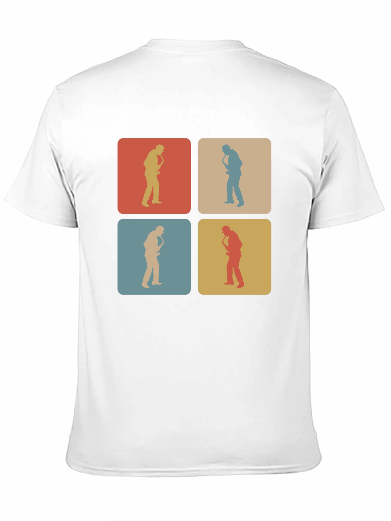 Retro Saxophone Player T-Shirt