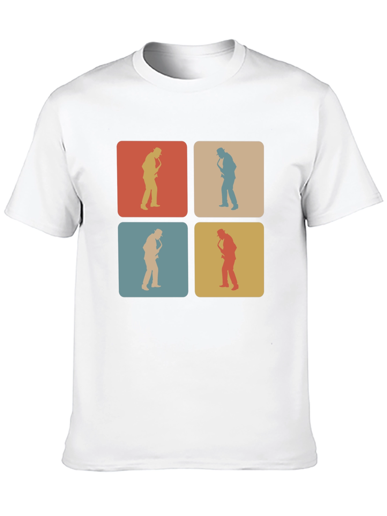 Retro Saxophone Player T-Shirt