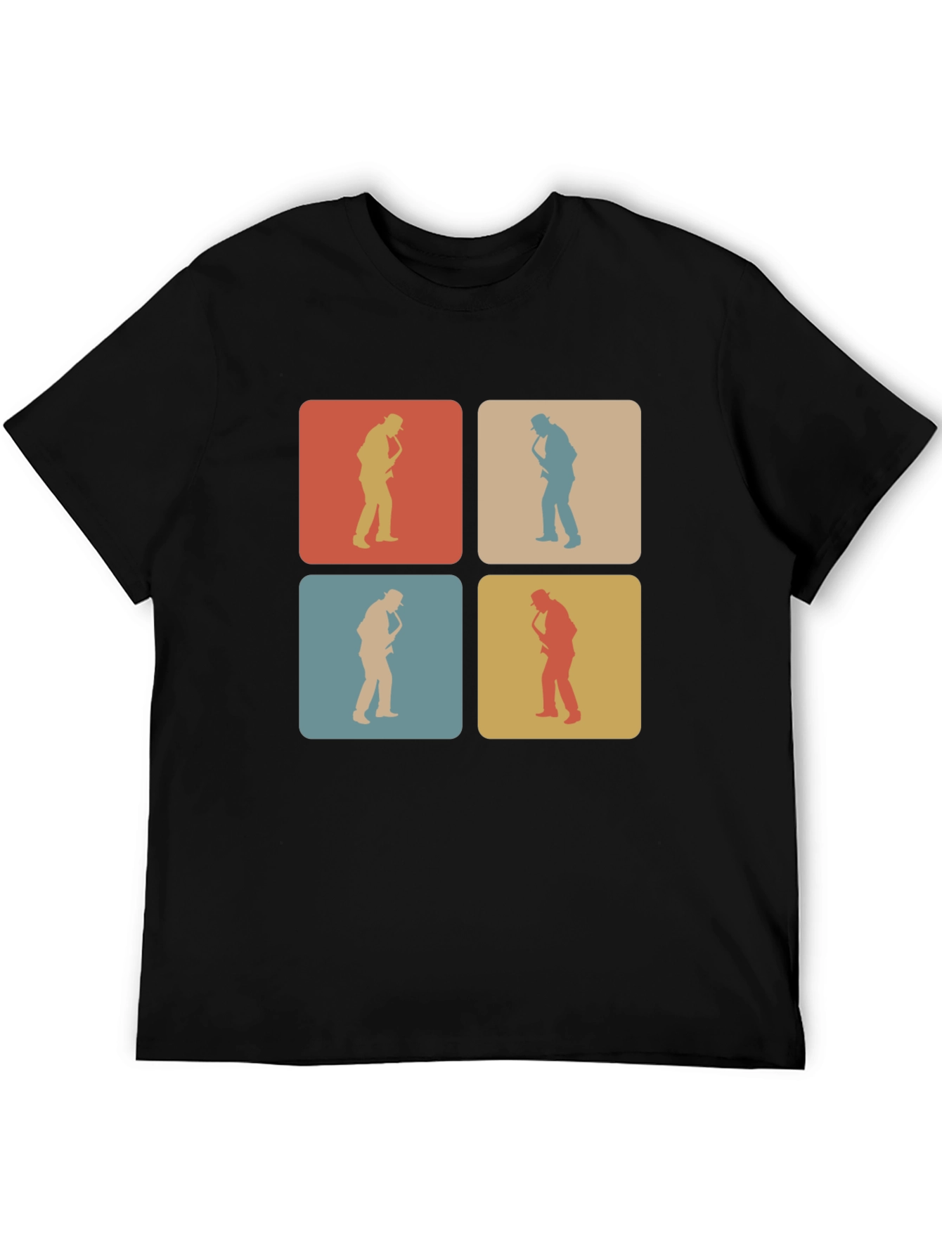 Retro Saxophone Player T-Shirt