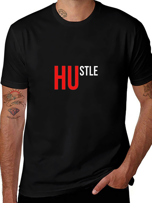 Hustle Graphic Tee - Stylish & Motivational