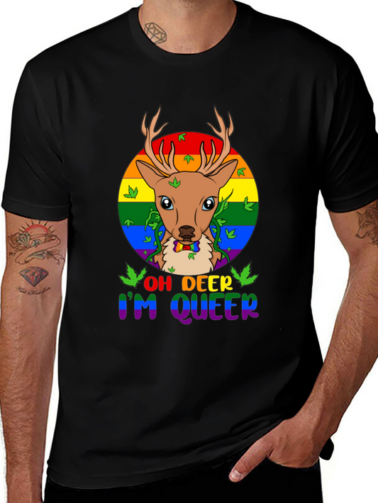 Oh Deer Im Queer T-Shirt